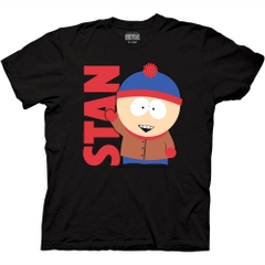 T-Shirts South Park Stan Text T-Shirt South Park TV