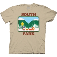 T-Shirts South Park Distressed Main Characters Image T-Shirt South Park TV