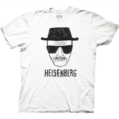 T-Shirts Breaking Bad Heisenberg Sketch T-Shirt Breaking Bad TV