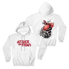 Hoodies and Sweatshirts Attack on Titan Manga Smoking Colossal Titan Hoodie Attack on Titan Manga Anime