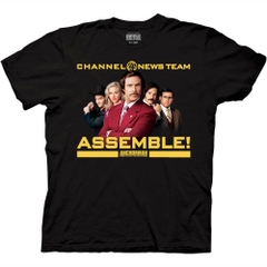 T-Shirts Anchorman Channel 4 News Team Assemble T-Shirt Anchorman Movies