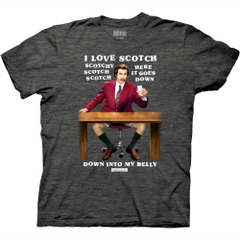 T-Shirts Anchorman Ron I Love Scotch T-Shirt Anchorman Movies