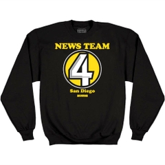 Hoodies and Sweatshirts Anchorman News Team 4 Sweatshirt Anchorman Movies