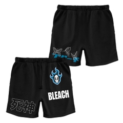 Sweat Shorts BLEACH Exclusive Soul Reaper With Kanji Sweat Shorts BLEACH Anime