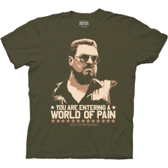 T-Shirts The Big Lebowski Walter World of Pain T-Shirt Big Lebowski Movies