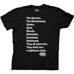 T-Shirts Ferris Bueller's Day Off Righteous Dude T-Shirt Ferris Bueller's Day Off Movies