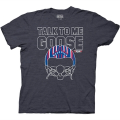 T-Shirts Top Gun Talk To Me Goose Maverick Helmet T-Shirt Top Gun Movies