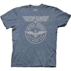 T-Shirts Top Gun Lt. Pete "Maverick" Mitchell Seal T-Shirt Top Gun Movies