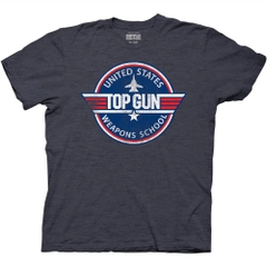 T-Shirts Top Gun Fighter Weapons School T-Shirt Top Gun Movies