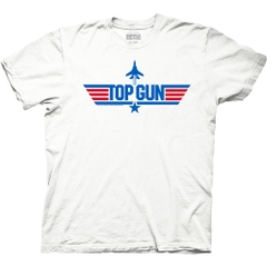 T-Shirts Top Gun Logo with Jet T-Shirt Top Gun Movies