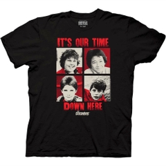 T-Shirts Goonies Four Up Images It's Our Time Down Here T-Shirt Goonies Movies