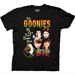 T-Shirts Goonies 90's Bootleg Collage T-Shirt Goonies Movies