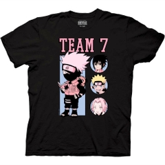 T-Shirts Naruto Shippuden Chibi Images of Team 7 T-Shirt Naruto Shippuden Anime