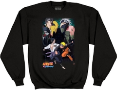 Hoodies and Sweatshirts Naruto Shippuden Naruto vs Sasuke Fight Group Picture Sweatshirt Naruto Shippuden Anime