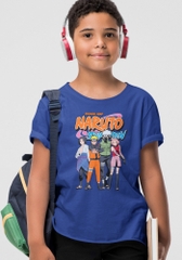 T-Shirts Naruto Shippuden Team 7 with Naruto Logo Youth T-Shirt Naruto Shippuden Anime
