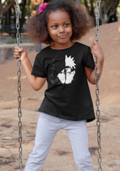 T-Shirts Naruto Shippuden Naruto and Sasuke Split Face Youth T-Shirt Naruto Shippuden Anime