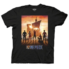 T-Shirts One Piece Live-Action Straw Hat Crew Teaser Poster T-Shirt One Piece Netflix TV