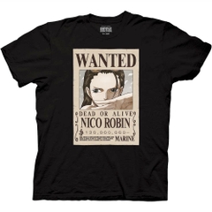 T-Shirts One Piece Nico Robin Wanted Poster T-Shirt One Piece Anime