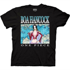 T-Shirts One Piece Boa Hancock With Map T-Shirt One Piece Anime