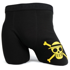 Boxers One Piece Gold Straw Hat Skull Boxer Briefs One Piece Anime