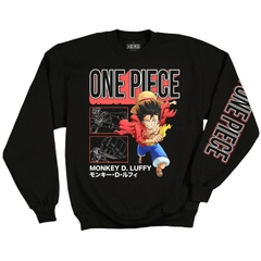 Hoodies and Sweatshirts One Piece Headliner Monkey D. Luffy Sweatshirt One Piece Anime
