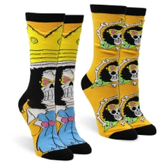 Socks One Piece Brook And His Pirate Symbol 2 Pack Mutli pack One Piece Anime