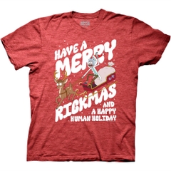 T-Shirts Rick and Morty Merry Rickmas Santa's Sleigh T-Shirt Rick and Morty TV