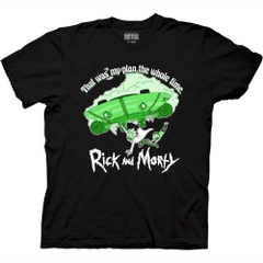 T-Shirts Rick and Morty That Was My Plan The Whole Time T-Shirt Rick and Morty TV