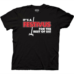T-Shirts Seinfeld It's A Festivus For The Rest Of Us With Pole T-Shirt Seinfeld TV