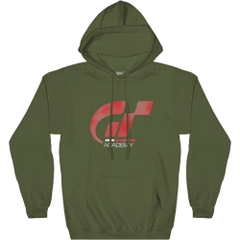 Hoodies and Sweatshirts Gran Turismo Distressed Academy Logo Hoodie Gran Turismo Movies
