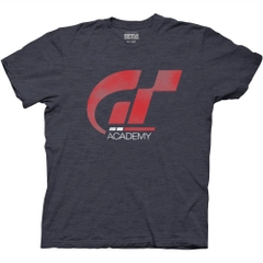 T-Shirts Gran Turismo Distressed Academy Logo T-Shirt Gran Turismo Movies