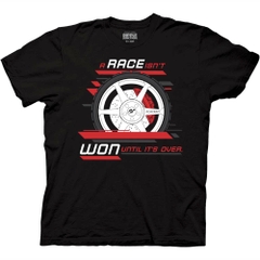 T-Shirts Gran Turismo A Race Isn't Won Until It's Over T-Shirt Gran Turismo Movies