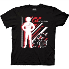 T-Shirts Gran Turismo Racer With Track T-Shirt Gran Turismo Movies