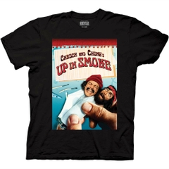 T-Shirts Cheech and Chong Up In Smoke Poster T-Shirt Cheech and Chong Movies