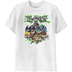 T-Shirts Yu-Gi-Oh! Duel Monsters Chibi Group With Logo Youth T-Shirt Yu-Gi-Oh! Duel Monsters Anime