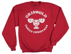 Hoodies and Sweatshirts National Lampoon's Christmas Vacation Moose Cup Griswold Family Christmas Sweatshirt National Lampoon's Christmas Vacation Movies