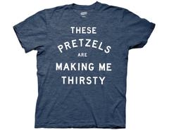 T-Shirts Seinfeld These Pretzels Are Making Me Thirsty T-Shirt Seinfeld TV