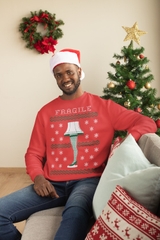 Hoodies and Sweatshirts A Christmas Story Fragile Leg Lamp Faux Sweater Sweatshirt A Christmas Story Movies