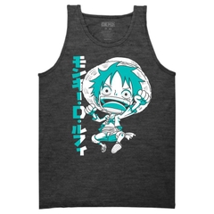 Tank Tops One Piece Chibi Monkey D. Luffy Muscle Tank Top One Piece Anime