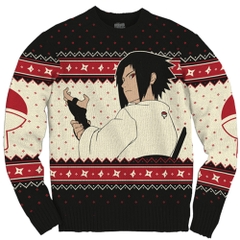 Sweaters Naruto Shippuden Sasuke Uchiha Ugly Christmas Sweater Naruto Shippuden Anime