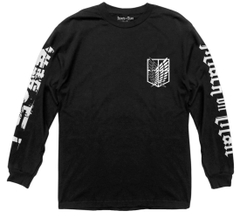 Long Sleeve Attack On Titan Scout Shield Long Sleeve Attack on Titan Anime